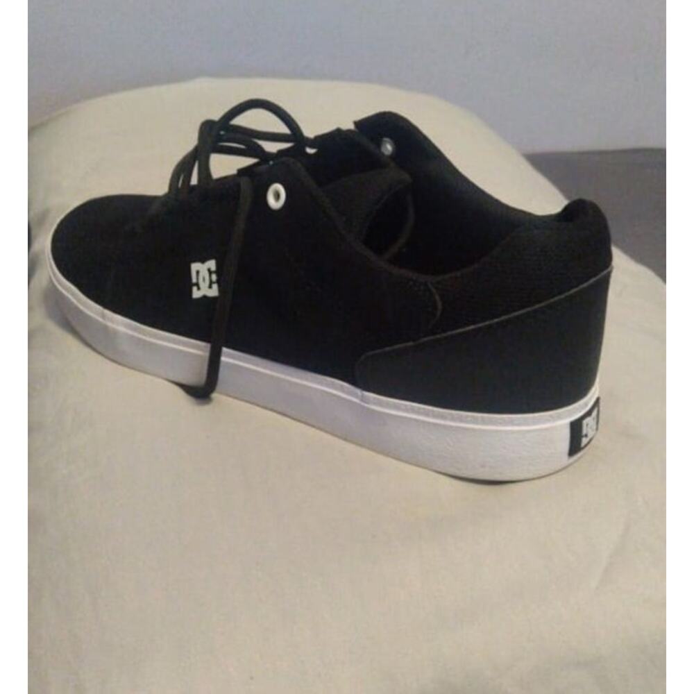 DC Men's Trase TX Black Sneaker, Size 14 M, Skate Shoes Black & White - Picture 10 of 12